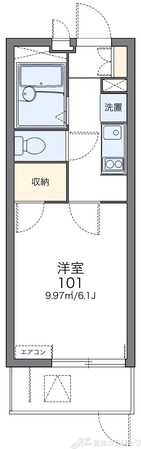 レオパレスノンノ ミーオの物件間取画像